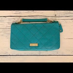 Miche Teal Wristlet Purse